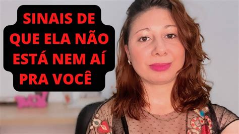 ESSE É O MAIOR SINAL QUE A MULHER ESTÁ PERDENDO O INTERESSE YouTube