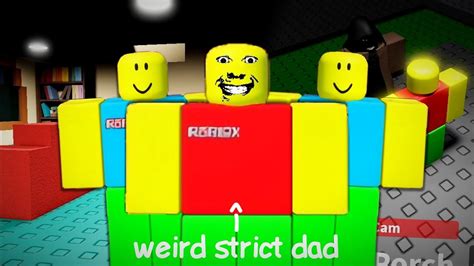 Weird Strict Dad A Scary Roblox Game About A Possessed Father Dunia