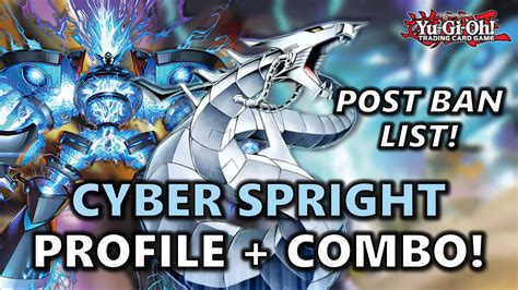 Cyber Dragon Spright Deck Profile Post Ban List Going First Option