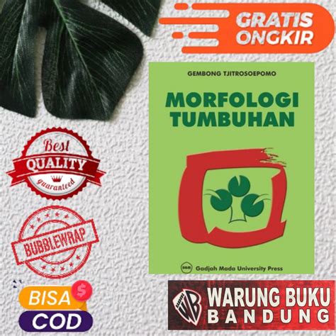 Jual Buku Morfologi Tumbuhan Gembong Tjitrosoepomo BUKU ORIGINAL 99