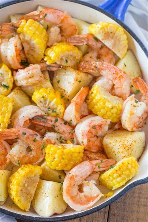 Easy Shrimp Boil Recipe {seafood Boil} Dinner Then Dessert