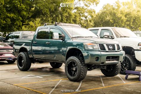 2004 Nissan Titan Anthem Off Road Equalizer Rough Country Suspension Lift 6 Custom Offsets