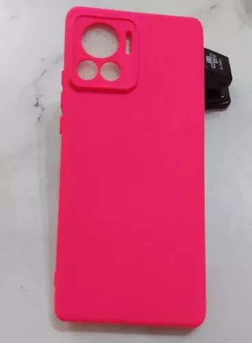 Funda Aterciopelada Para Motorola Moto Edge 30 Ultra 5g Color Rosa