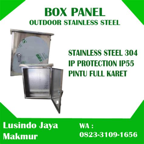 Jual BOX PANEL STAINLESS 40 X 30 X 20 STAINLES 40X30X20 OUTDOOR