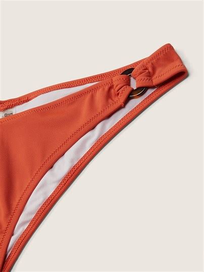 V Model Halkalı Mini Bikini Altı Amber Kil VS26489791 Victoria s