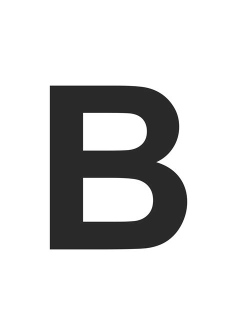 Printable Letter B