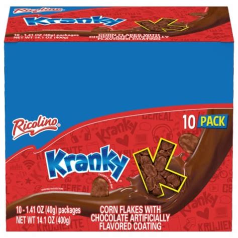 Ricolino® Kranky Corn Flakes with Chocolate Flavored Coating, 10 ct / 1.41 oz - Ralphs