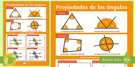 P Ster A Propiedades De Los Ngulos Twinkl