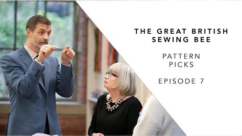 The Great British Sewing Bee 2022 Sewing Pattern Picks Episode 7 Youtube