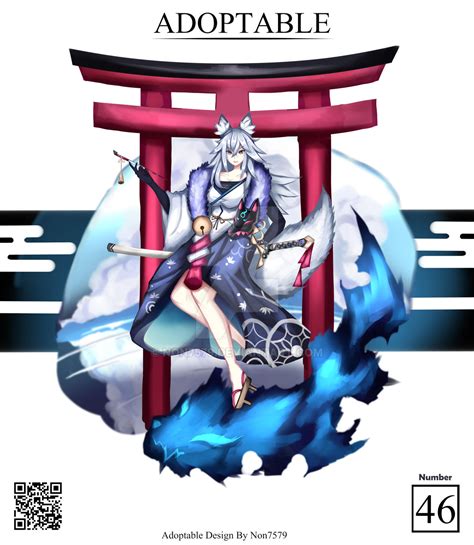 Closed Adoptable Auction 46 Kazume By Non7579 On Deviantart