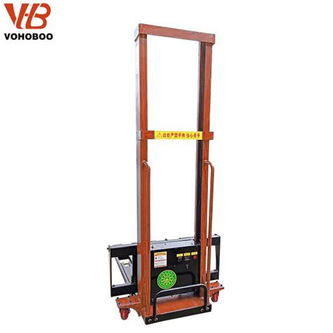 Semi Electric Time Limited Self Load Lifting Stacker China 2ton