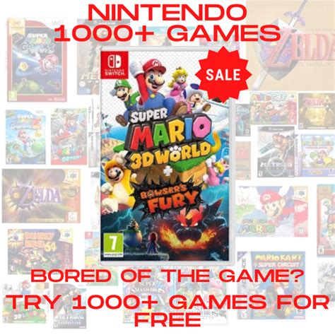 Nintendo Super Mario 3D World Bowsers Fury Lazada Singapore