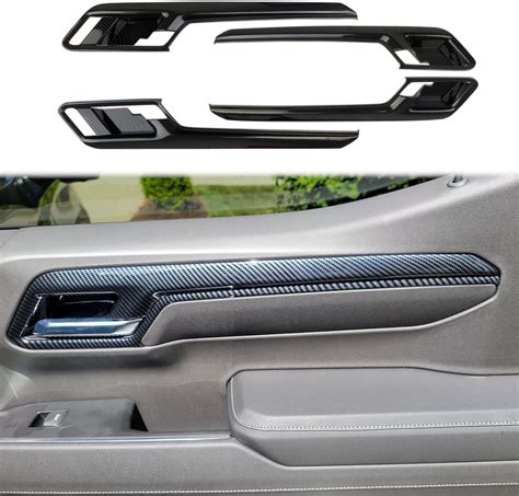 Amazon Fewshaw Carbon Fiber Style Inner Door Handle Bowl Cover