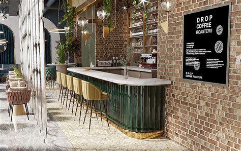 Art Deco Cafe Restaurant Project On Behance