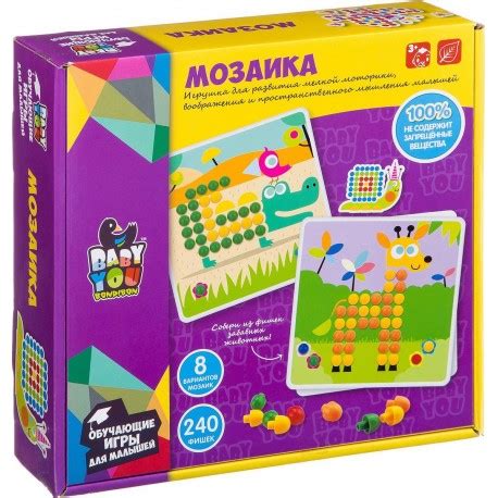 Деревянная мозаика для детей - купить по лучшей цене - Игракот
