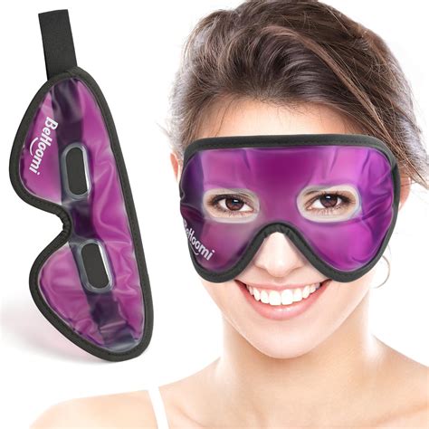 Amazon Gel Eye Mask With Eye Holes Hot Cold Compress Pack Eye