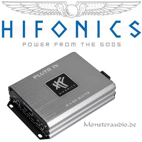 Monsteraudio Hifonics Pluto Iv Kanal Verst Rker Endstufe Pluto Iv