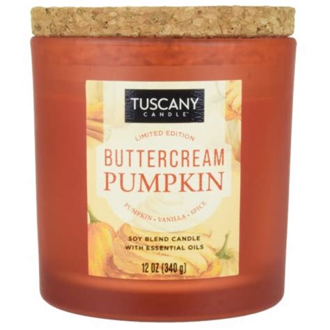 Tuscany Candle Buttercream Pumpkin Limited Edition Scented Jar Candle