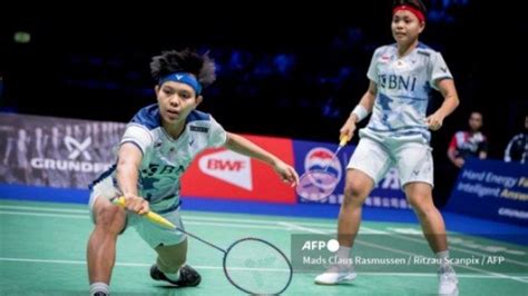 Jadwal Badminton BWF World Championships 2023 Hari Ini H2H Apri Fadia