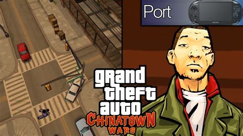 Gta Chinatown Wars Port Ps Vita Homebrew 4 Youtube