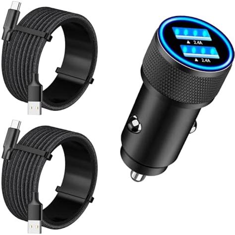 Amazon MFi CertifiediPhone 16 Fast Car Charger SDNCIE 4 8A Dual