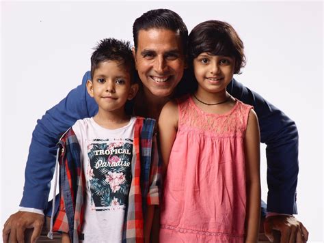 Akshay Kumar With His Kids