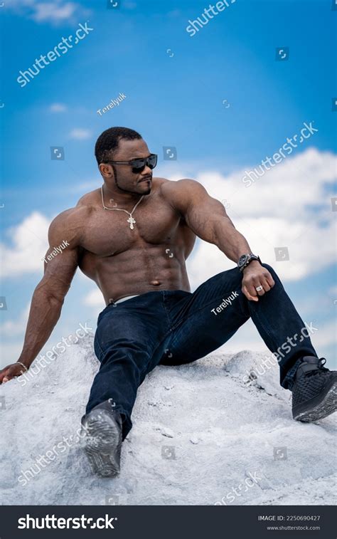 Outdoor Sportive Man Naked Muscular Torso Stock Photo Shutterstock
