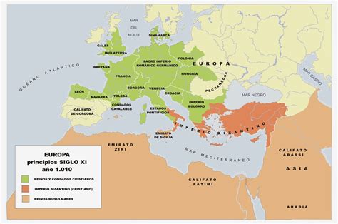 Profesor de Historia Geografía y Arte Mapas de la Plena y Baja Edad Media