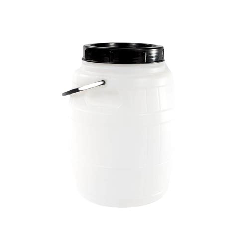 Butoi plastic cu toarta, pentru muraturi cu toarta, 12 L