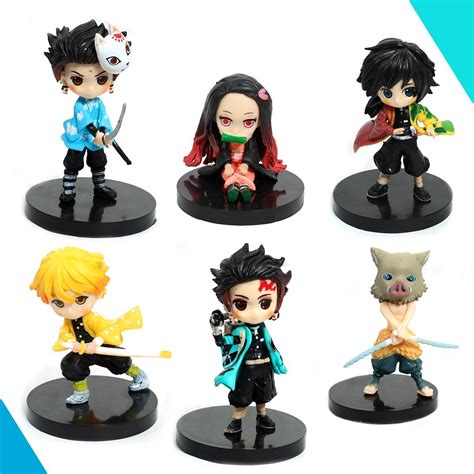 Demon Slayer Anime Coleccion Paquete Figuras Mercado Libre