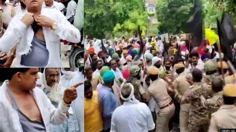 Rajasthan Bjp Leader Kailash Meghwal Manhandled By Protesting Farmers