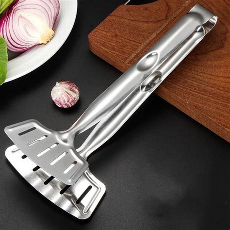 Stainless Steel Bbq Grilling Tongs Salad Bread Ser Vicedeal