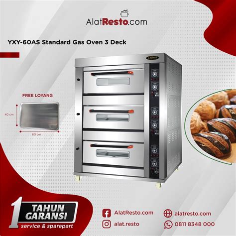 Jual Yxy As Standard Gas Oven Deck Oven Deck Crown Horeca