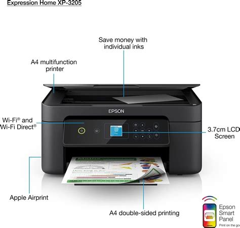 Epson Expression Home XP 3205 All In One Wireless Inkjet Printer Copy