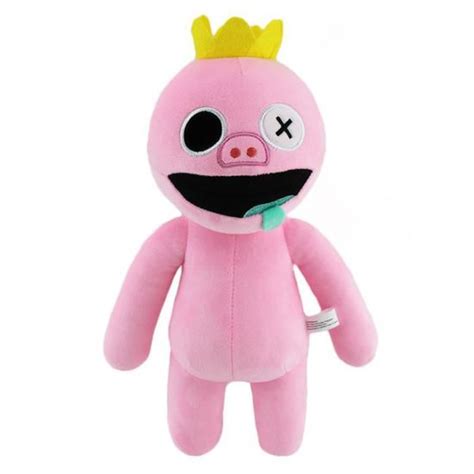 Rainbow Friends Roblox Jouet En Peluche De 30 Cm Cochon Rose