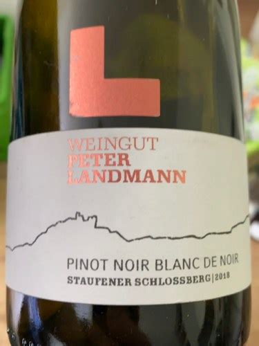 Weinhaus Peter Und Judit Landmann Staufener Schlossberg Pinot Noir