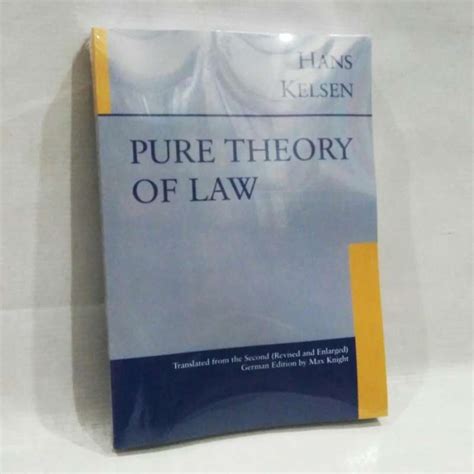 Jual Buku TEORI HUKUM MURNI PURE THEORY Of LAW Di Seller Kyana Book