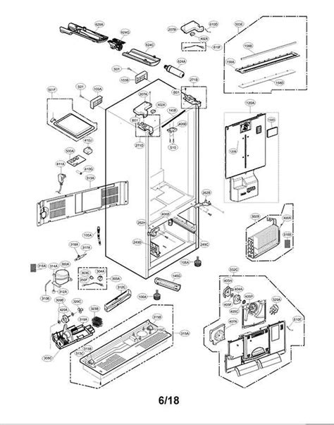 Exploring The Lg Lfx31925st Refrigerator Parts Diagram