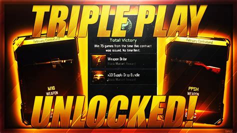 UNLOCKING THE WEAPON BRIBE TRIPLE PLAYED CONTRACT FINALLY UNLOCKED