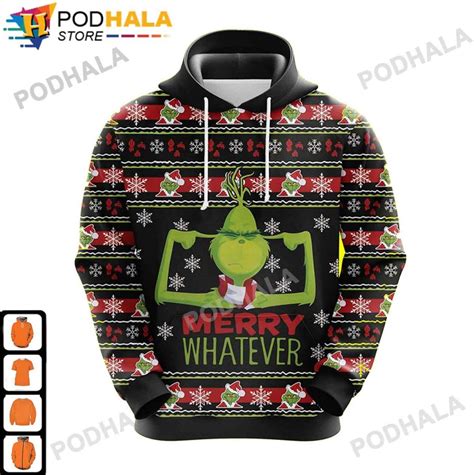 Grinch Christmas Snoopy 3d Hoodie Grinch Ts Podhalastore