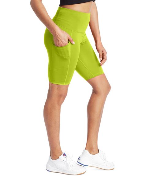 Champion Womens High Rise Bike Shorts Macys