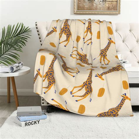 Kopoeelk Giraffe Blanket Giraffe T For Girls Women Soft