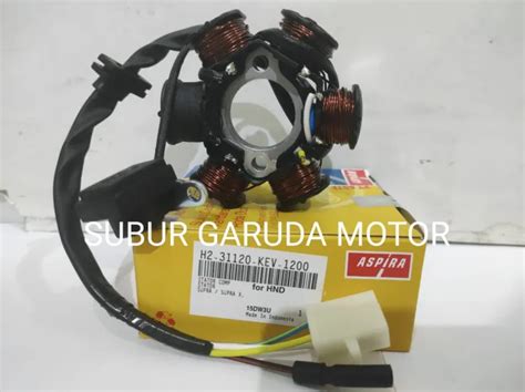 SPUL SET SUPRA X 100 FIT LAMA TIPE KEV MERK ASPIRA SPULL JALAN DENGAN