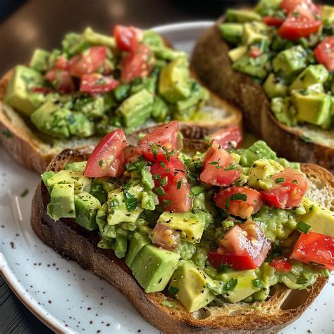 Smashed Avocado Bruschetta A Delicious And Easy Recipe For Any