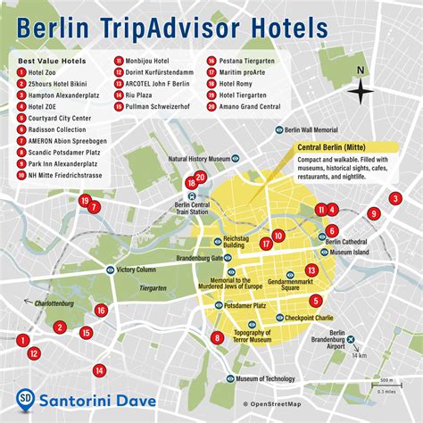 BERLIN HOTEL MAP