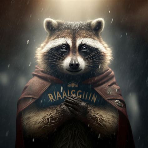 Raccoon in believing in miracle | Еноты