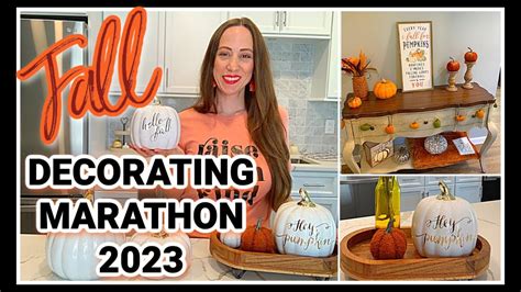 Fall Decorate With Me Marathon Fall Decorate With Me Fall