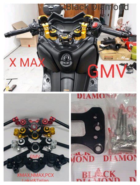 Jual Stang Jepit Xmax Pnp Black Diamond Di Lapak Geo Motor Variasi