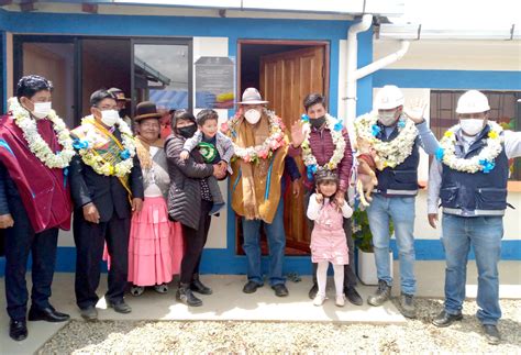 ABI Gobierno Inaugura Viviendas En El Distrito 14 De El Alto Amplia