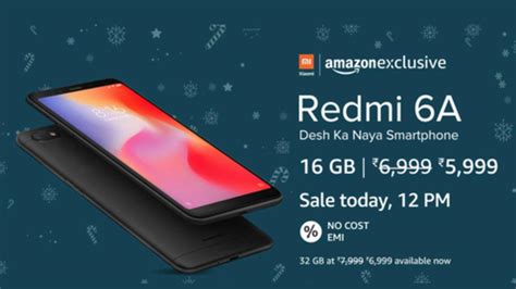 Xiaomi Redmi 6a Goes On Sale Today Specifications Price Offers